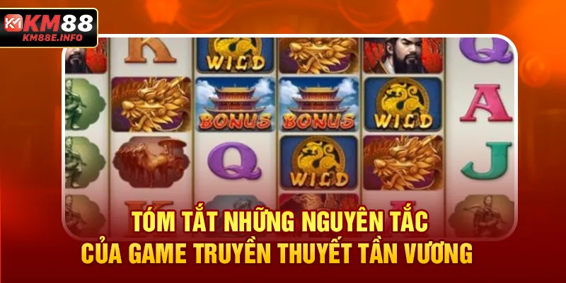 Tóm tắt những nguyên tắc của game Truyền thuyết Tần Vương 